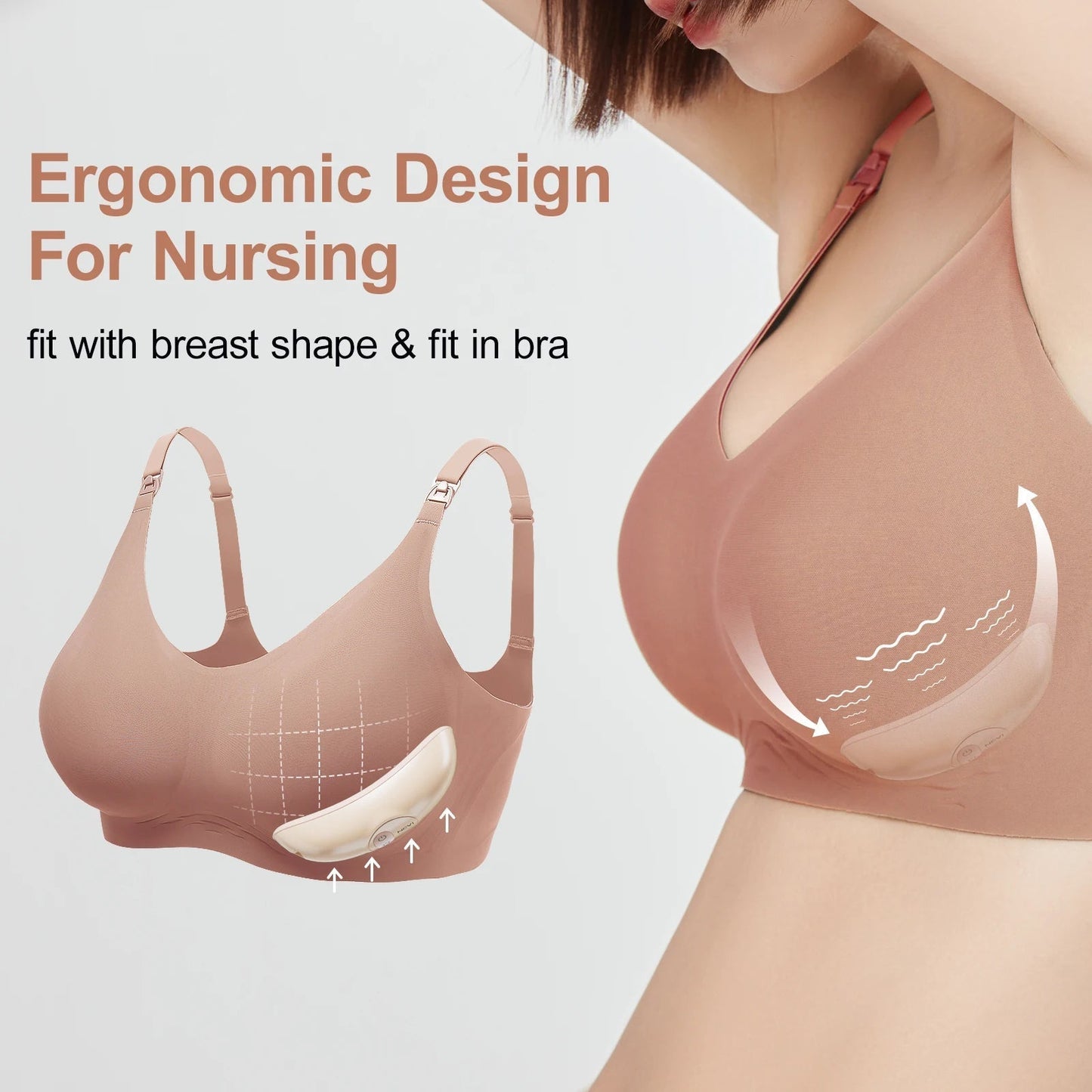 Warming Women's Breast Massager