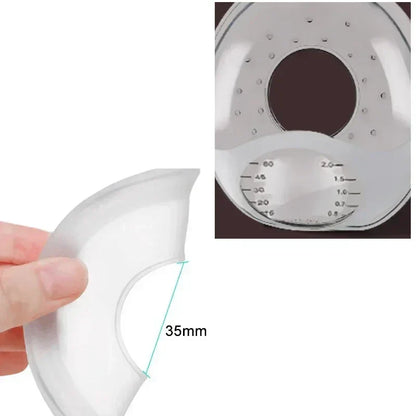 Silica Gel Nipple Protector/Collector with Scale