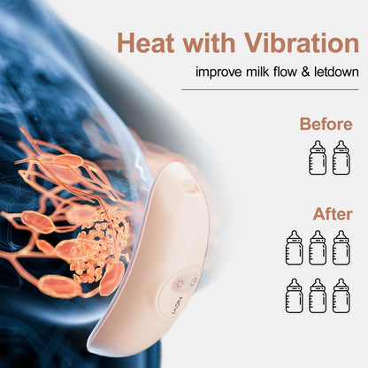 Warming Women's Breast Massager