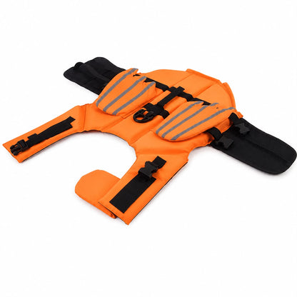🐶 AquaSafe™ Dog Life Jacket – Reflective Swimming Vest 🌊