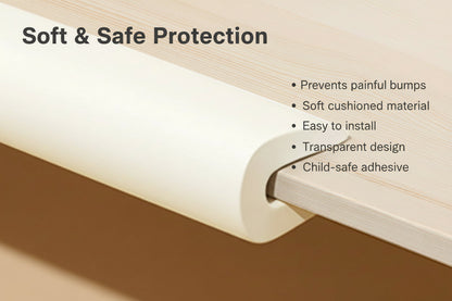 Baby Safety Table Edge Protection Covers - 13 ft/4m Soft Corner Guards